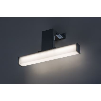 Rabalux - Aplique LED para espelho de casa de banho, 4W, 230V, IP44, 20 cm, cromado brilhante