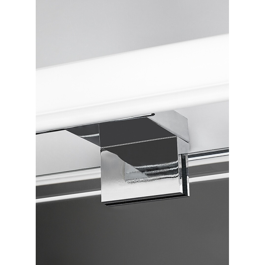 Rabalux - Aplique LED para espelho de casa de banho, 4W, 230V, IP44, 20 cm, cromado brilhante