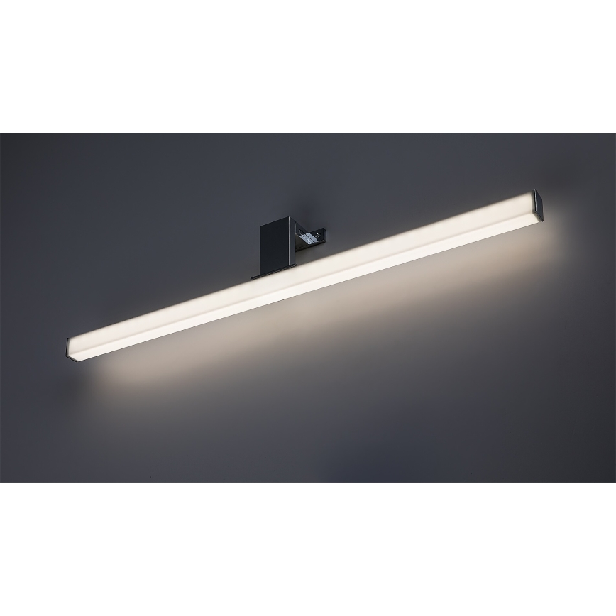 Rabalux - Iluminação para espelho LED/9W/230V IP44 60 cm cromo brilhante