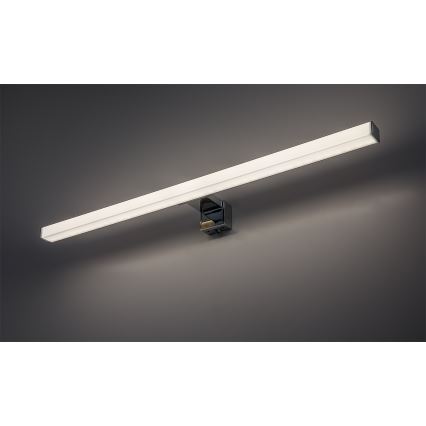 Rabalux - Iluminação para espelho LED/9W/230V IP44 60 cm cromo brilhante