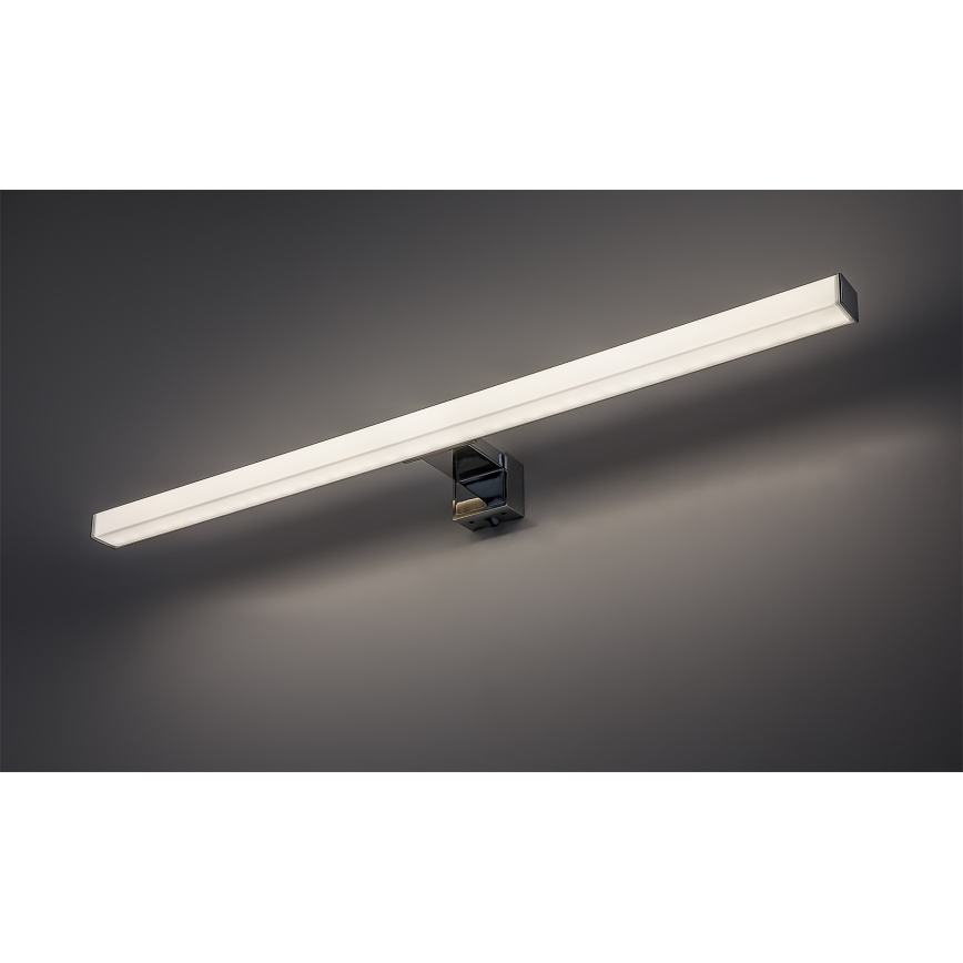 Rabalux - Iluminação para espelho LED/9W/230V IP44 60 cm cromo brilhante