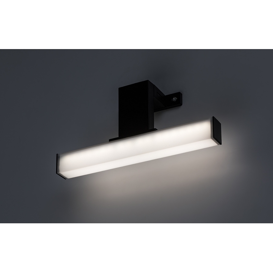 Rabalux - Iluminação LED para espelho de casa de banho LED/4W/230V IP44 20 cm preta