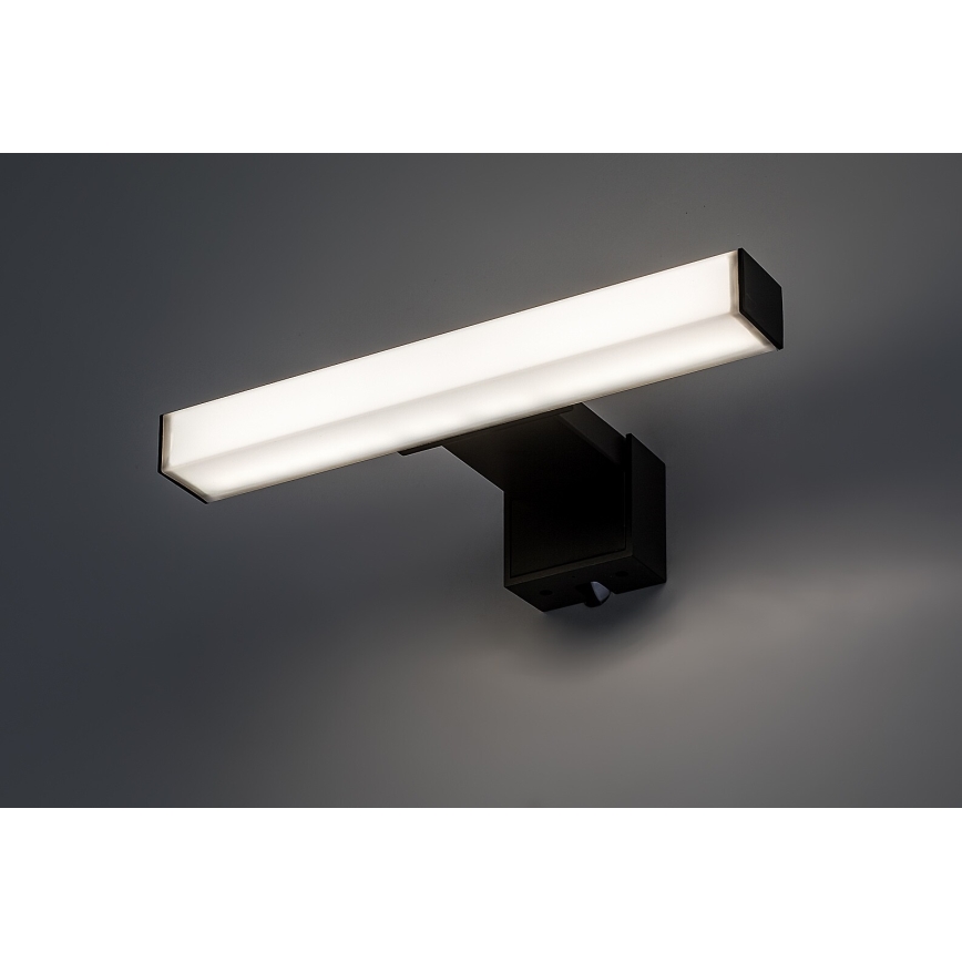 Rabalux - Iluminação LED para espelho de casa de banho LED/4W/230V IP44 20 cm preta
