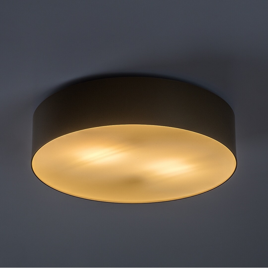 Rabalux - Luminária de tecto exterior 2xE27/9W/230V Ø 29 cm IP43 bege