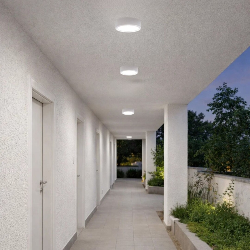 Rabalux - Candeeiro de tecto LED para casa de banho LED/7W/230V Ø 12 cm IP44 branco