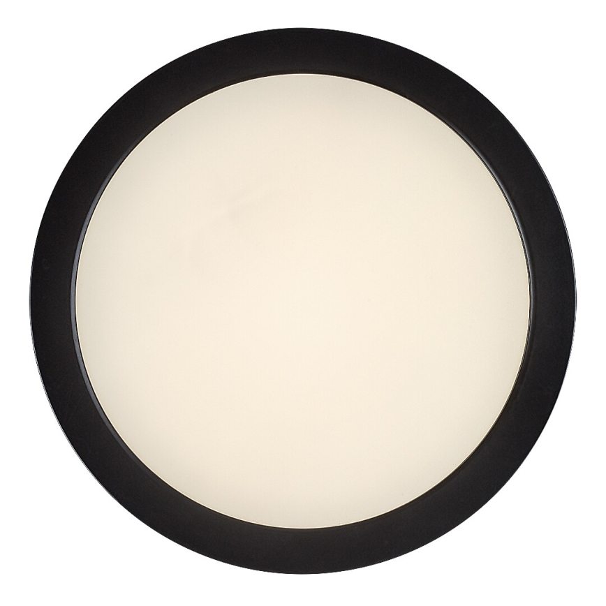 Rabalux - Candeeiro de tecto para casa de banho LED/24W/230V Ø 22 cm IP44 preto