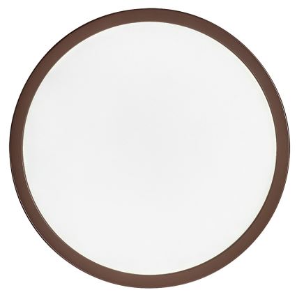 Rabalux - Candeeiro de tecto para casa de banho LED/18W/230V 3000/4000/6000K Ø 29 cm IP44 castanho