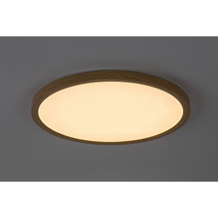 Rabalux - Plafon LED para casa de banho, 24W/230V, 3000/4000/6000K, Ø 40 cm, IP44, bege