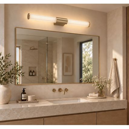 Rabalux - Iluminação LED para espelho de casa de banho LED/15W/230V IP44 60 cm dourada