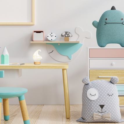 Rabalux - Lâmpada de mesa infantil LED/2W/5V 3000K barco faia