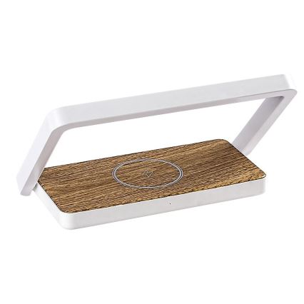 Rabalux - Lâmpada de mesa LED regulável com carregador sem fio LED/4W/5V 3000K