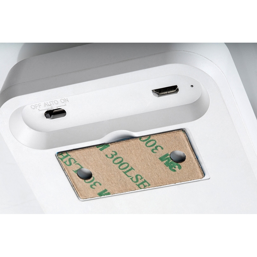 Rabalux - LED Night rechargeable iluminação com sensor LED/0,15W/3,7V 3000K 300 mAh