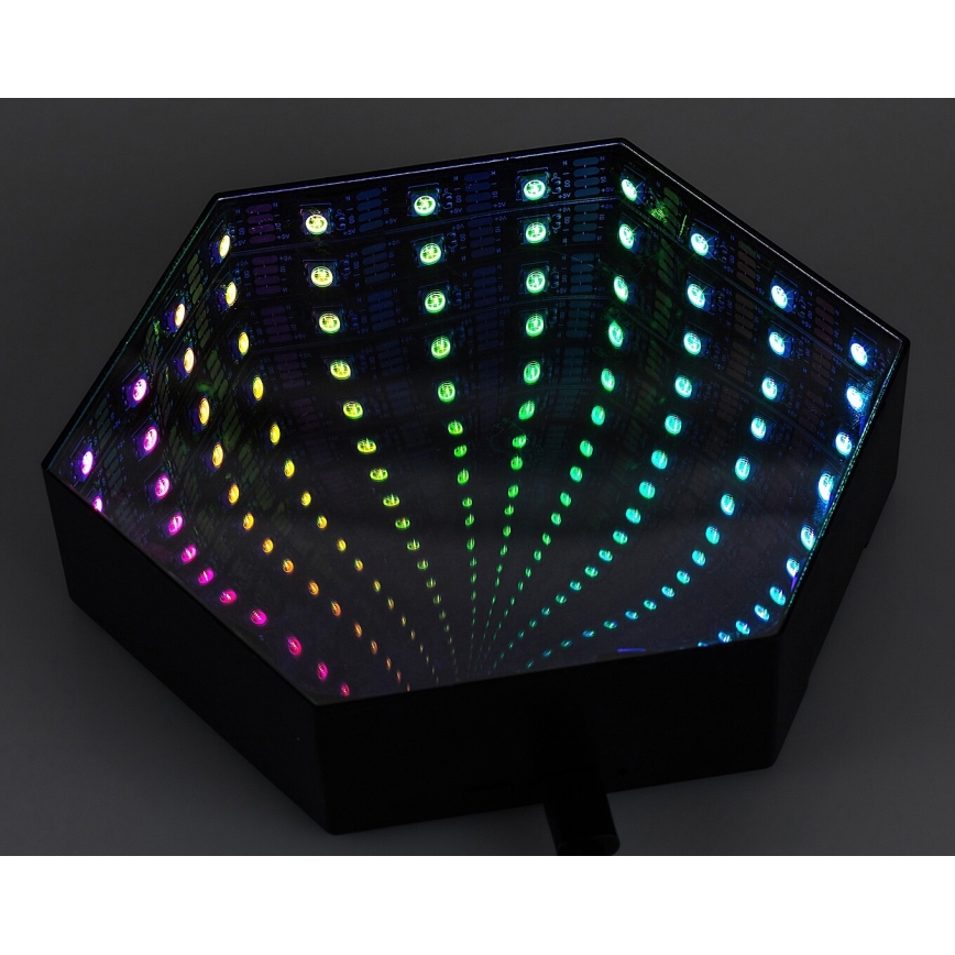 Rabalux - Lâmpada de mesa LED RGB regulável LED/1W/5V/3xAA + controlo remoto