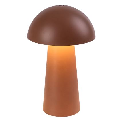 Rabalux - Lâmpada exterior recarregável tátil LED regulável LED/1,5W/5V IP44 1200 mAh USB castanha