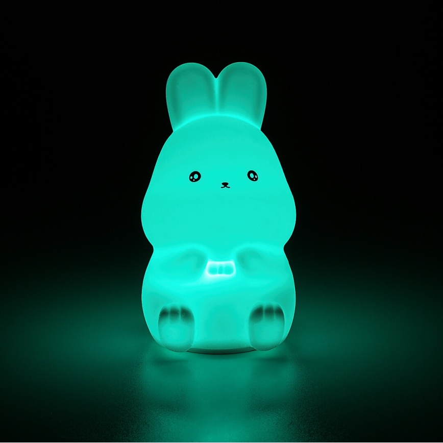 Rabalux - Luz noturna tátil LED RGB LED/0,05W/1xCR2032 coelho