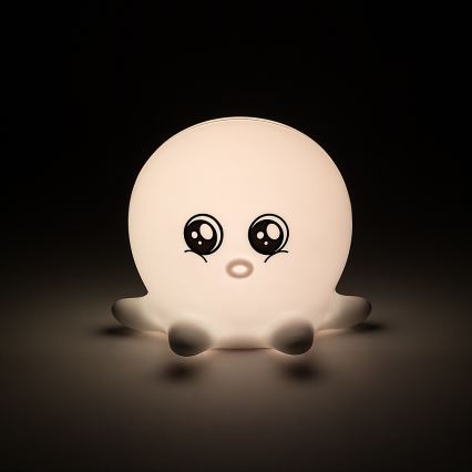 Rabalux - Luz noturna sensível ao toque LED RGB LED/0,05W/1xCR2032 polvo