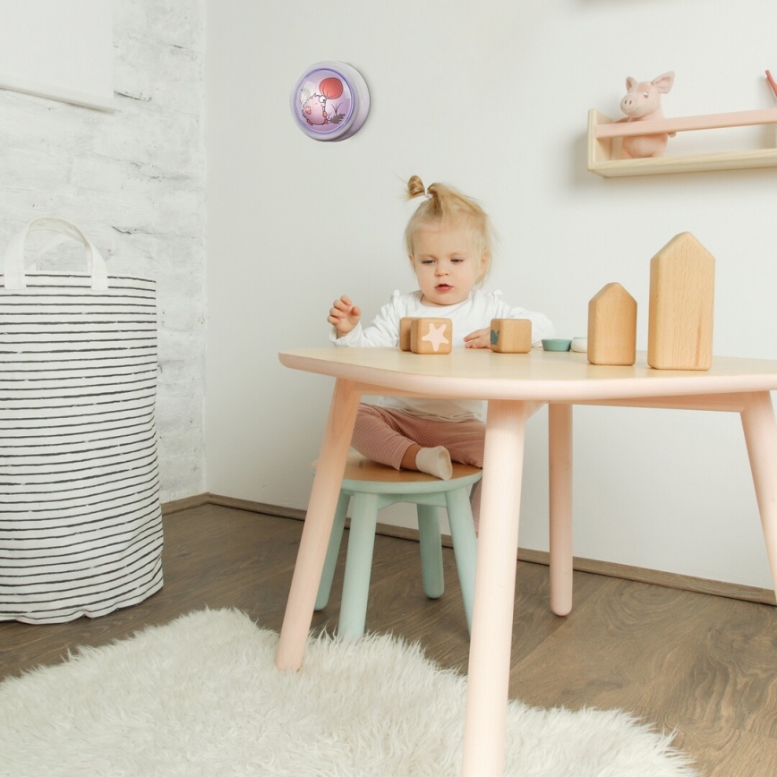 Rabalux - Iluminação noturna de criança LED LED/0,3W/2xAA 6000K