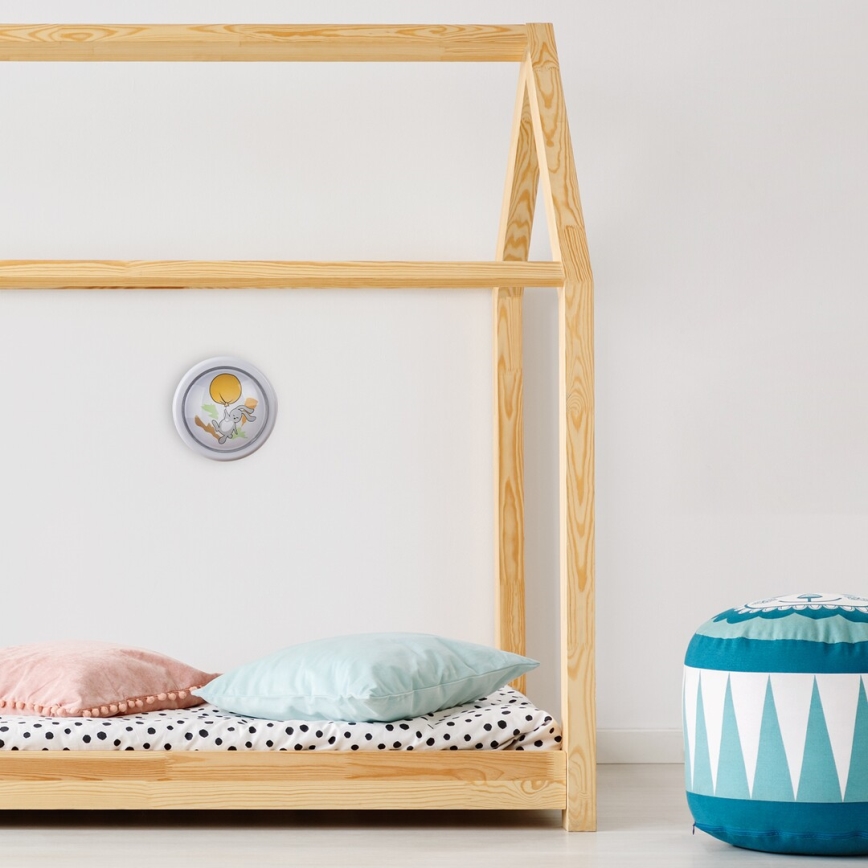 Rabalux - Luz Noturna Infantil LED/0,3W/2xAA 6000K