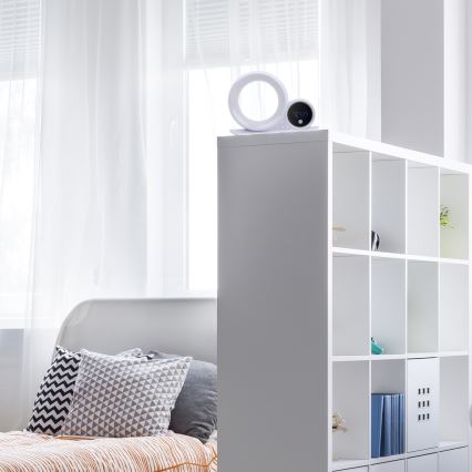 Rabalux 76109 - Candeeiro de mesa LED RGB com colunas WAKEWAY LED/5W/230V