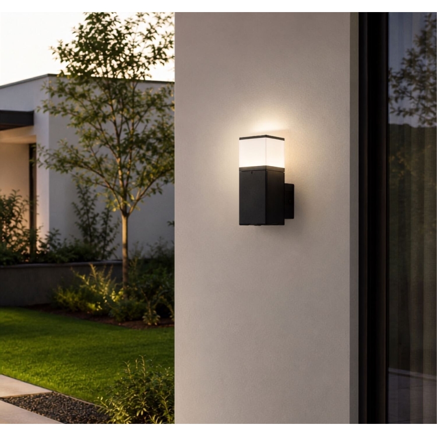 Rabalux - Luminária de parede para exterior com tomada LED/10W/230V IP44