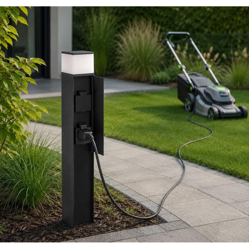 Rabalux - Lâmpada LED para exterior com 2 tomadas LED/10W/230V IP44