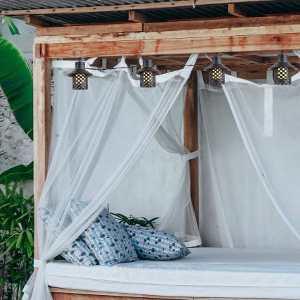 Rabalux - Luminária Solar LED 8xLED/0,1W/1,2V IP44 1200 mAh