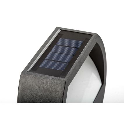 Rabalux - Iluminação de parede solar LED LED/0,5W/1,2V IP44 600 mAh