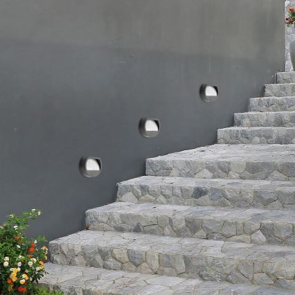 Rabalux - Iluminação de parede solar LED LED/0,5W/1,2V IP44 600 mAh