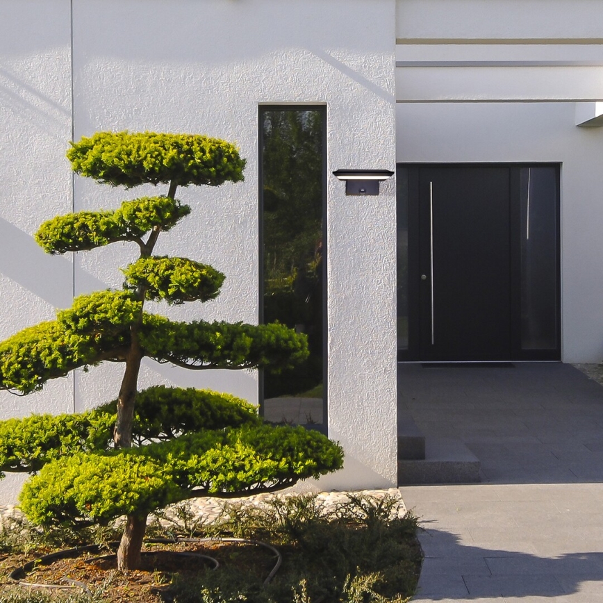 Rabalux - Luminária Solar LED com sensor LED/10W/3,7V IP44 1200 mAh