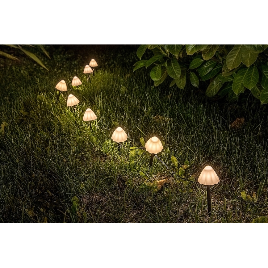 Rabalux - Iluminação solar LED 10xLED/0,2W/1,2V IP44 300 mAh