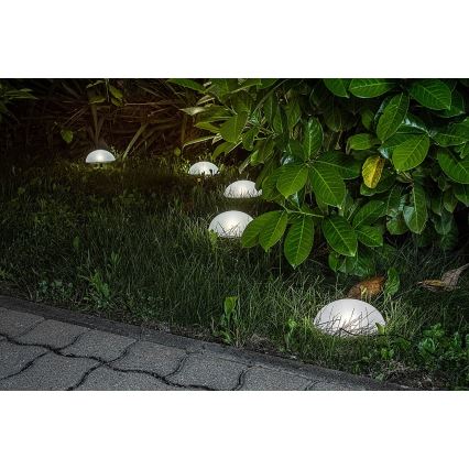 Rabalux - Iluminação solar LED 5xLED/0,2W/1,2V IP44 600 mAh