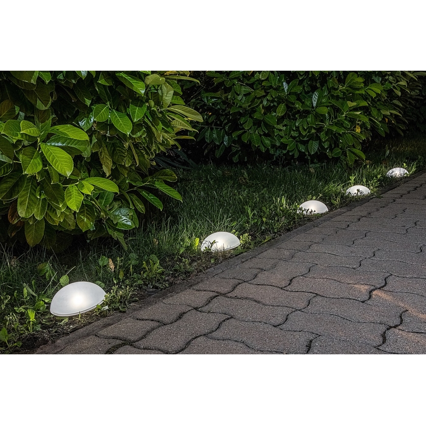 Rabalux - Iluminação solar LED 5xLED/0,2W/1,2V IP44 600 mAh