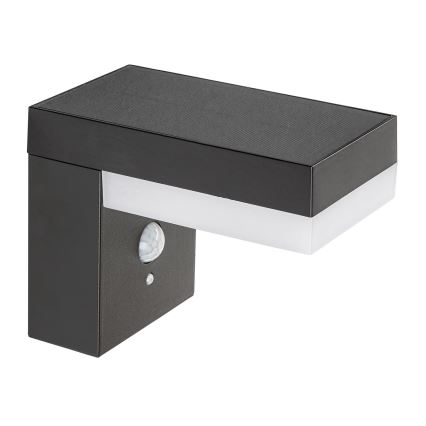 Rabalux - Iluminação solar LED com sensor LED/6W/3,7V IP44 2200 mAh