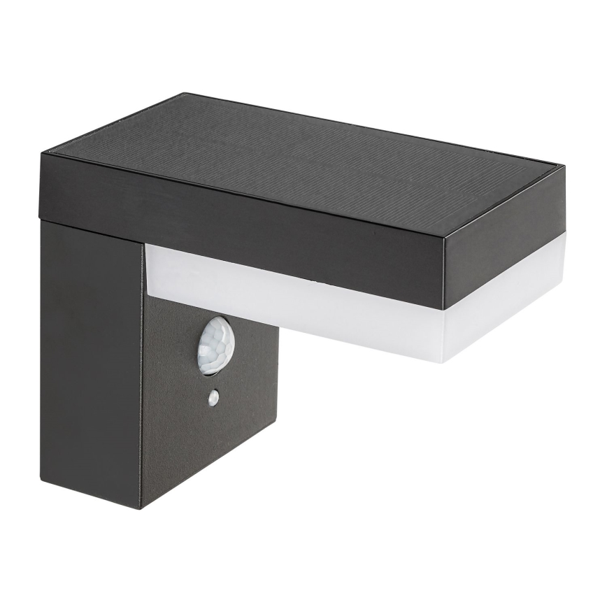 Rabalux - Iluminação solar LED com sensor LED/6W/3,7V IP44 2200 mAh