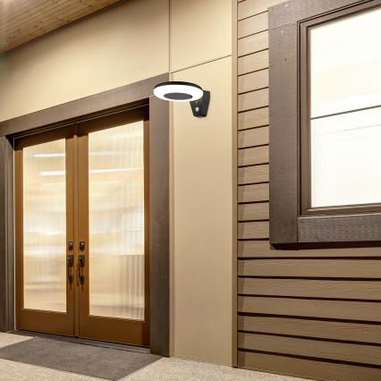 Rabalux - Iluminação solar LED com sensor LED/4W/3,7V IP44 2200 mAh