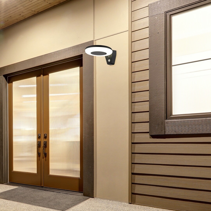 Rabalux - Iluminação solar LED com sensor LED/4W/3,7V IP44 2200 mAh