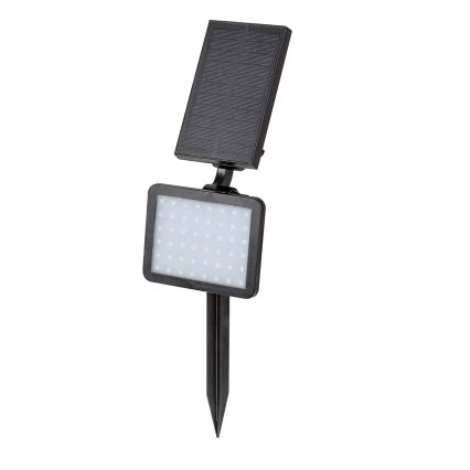 Rabalux - Holofote solar LED com sensor LED/9,6W/3,7V IP44 2000 mAh