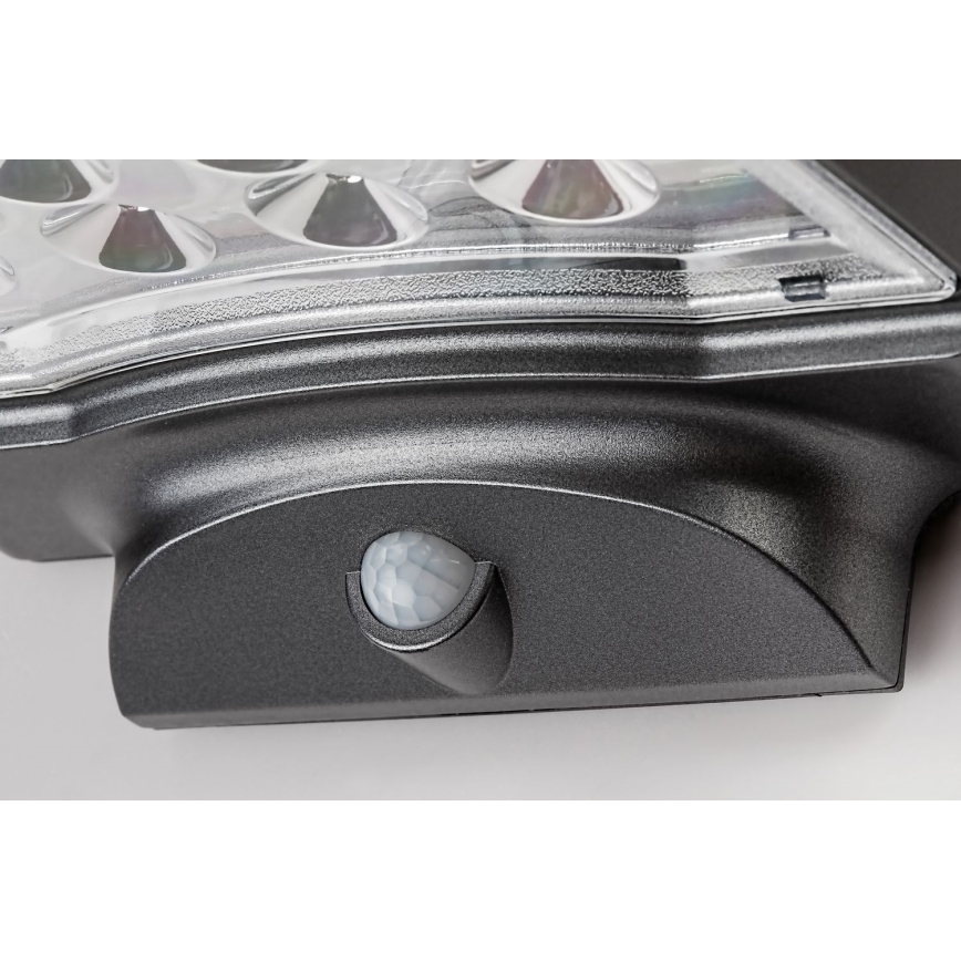 Rabalux - Iluminação solar LED com sensor LED/4W/3,7V IP44 1500 mAh