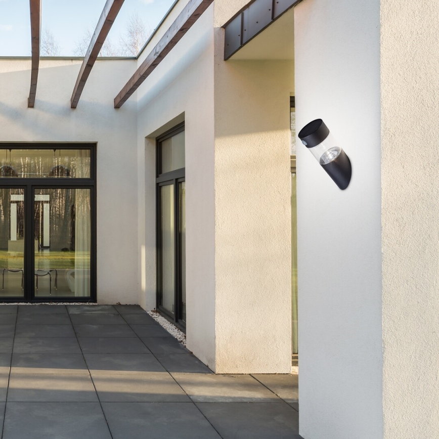 Rabalux - Iluminação solar LED com sensor LED/1,5W/3,7V IP44 600 mAh