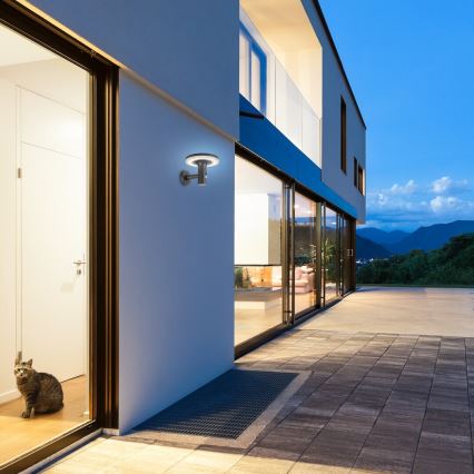 Rabalux - Iluminação solar LED com sensor LED/10W/3,7V IP44 2500 mAh