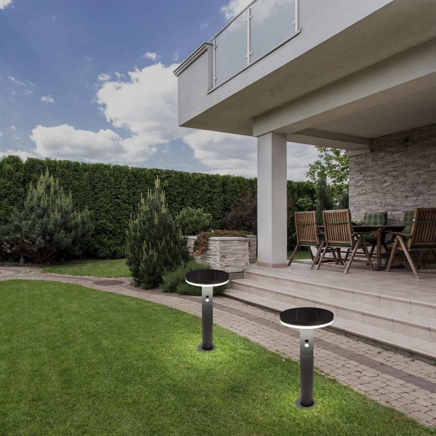 Rabalux - Iluminação solar LED com sensor LED/10W/3,7V IP44 2500 mAh