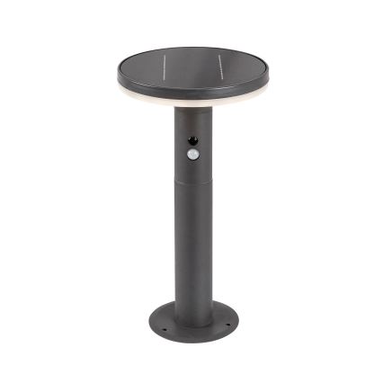 Rabalux - Iluminação solar LED com sensor LED/10W/3,7V IP44 2500 mAh