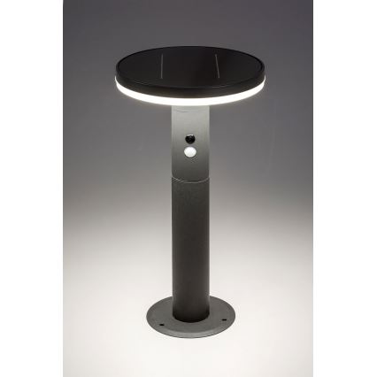 Rabalux - Iluminação solar LED com sensor LED/10W/3,7V IP44 2500 mAh