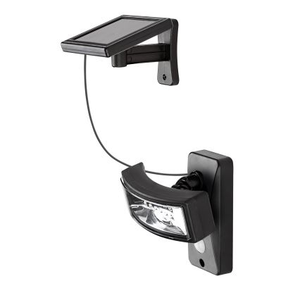 Rabalux - Iluminação solar LED com sensor LED/2,4W/3,7V IP44 1200 mAh