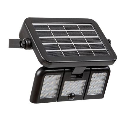 Rabalux - Holofote solar LED com sensor LED/9,6W/3,7V IP44 3000 mAh