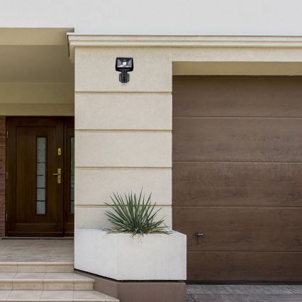 Rabalux - Refletor Solar LED com sensor LED/5W/3,7V IP44 2500 mAh