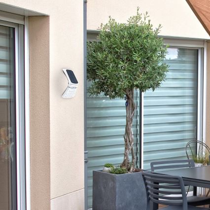 Rabalux - Luminária solar LED regulável com sensor LED/4W/3,7V IP44 1800 mAh