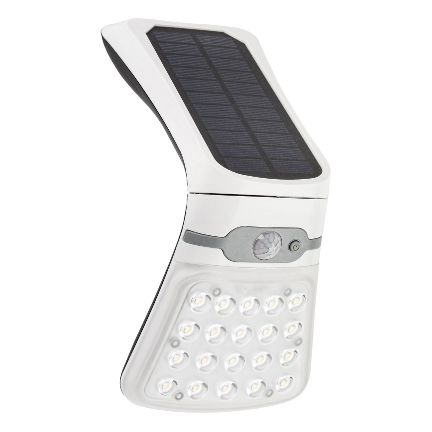 Rabalux - Luminária solar LED regulável com sensor LED/4W/3,7V IP44 1800 mAh