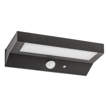 Rabalux - Iluminação solar LED com sensor LED/6W/3,7V IP44 2200 mAh