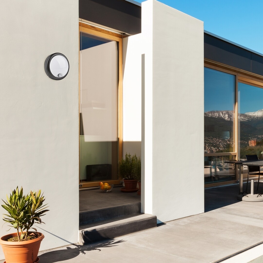 Rabalux - Iluminação de parede exterior LED com sensor LED/15W/230V IP54